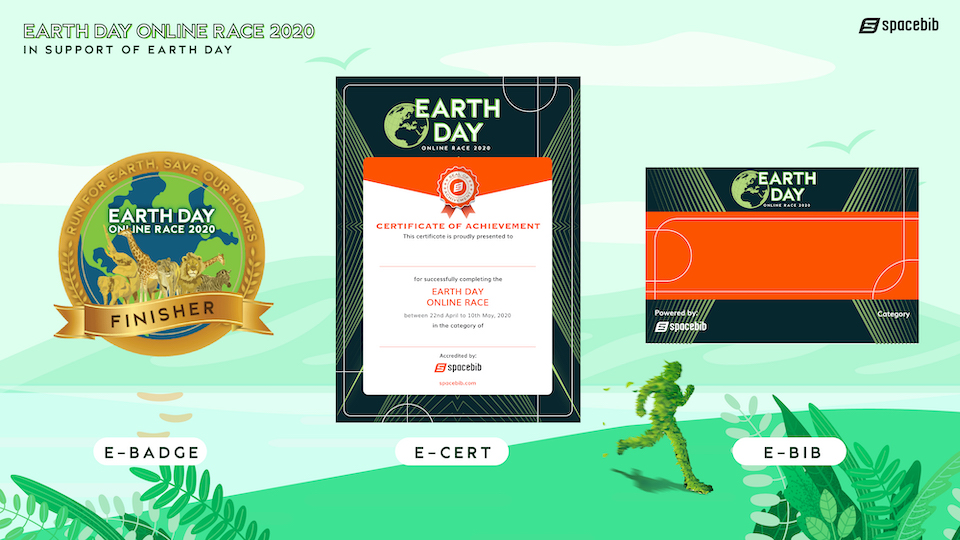 Earth Day Online Race 2020: Save the Planet, One Footfall at a Time!