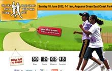 The SAA Bugis Street Run and Walk Team Championships 2012
