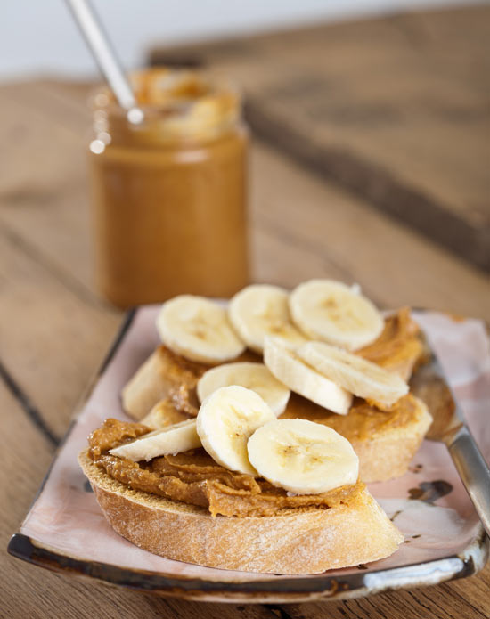Five Great Post Work Out Foods- Peanut Butter and Banana