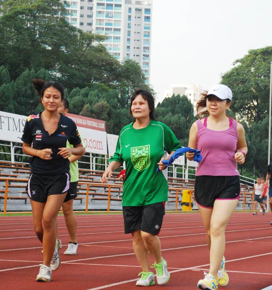 Volunteers guides training with Wai  Yee