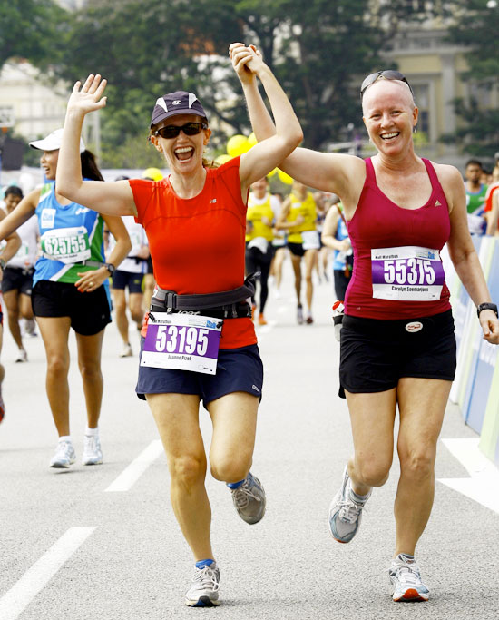 Cancer Survivor Keeps On Running