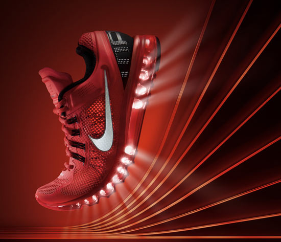 Run On Air with the Nike Air Max+ 2013