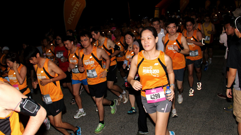 NTUC Income Run 350: Save Our Future By Running