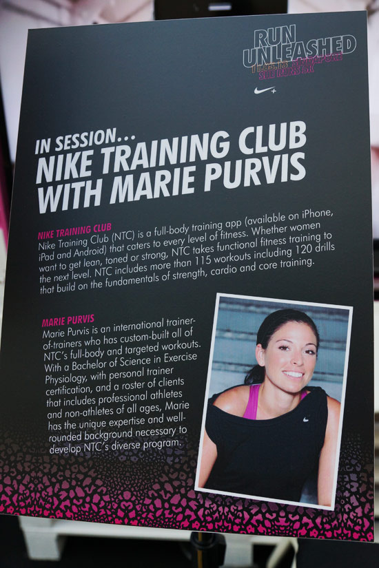 Interview with Marie Purvis, Master Trainer, Nike