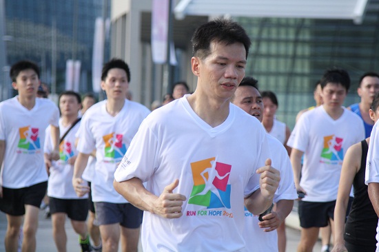 Running for Greater Awareness Against Cancer - Run For Hope 2013