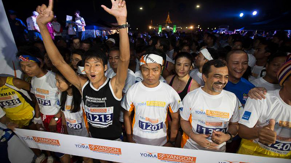 Yoma Yangon International Marathon Returns in 2014