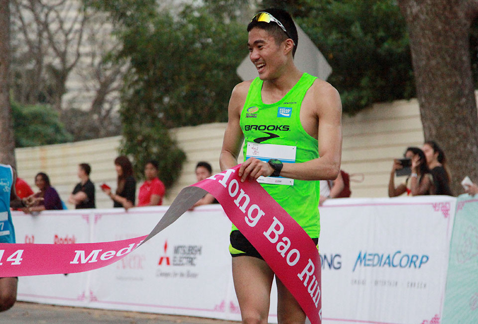 MediaCorp Hong Bao Run 2014: SEA Games Gold Medalist Mok Claims Top Spot