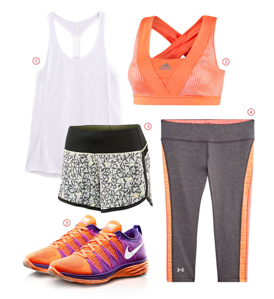 Show Off Your Fashion Fitness: Coral Highlights For A Vibrant Outfit
