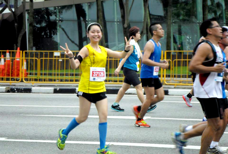 Sim Yan Lin Sets Her Running Sights Down Under