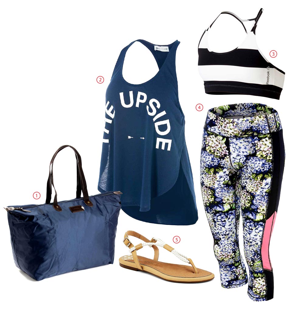 Outfit Of The Week: After Workout Chic In Navy Blue
