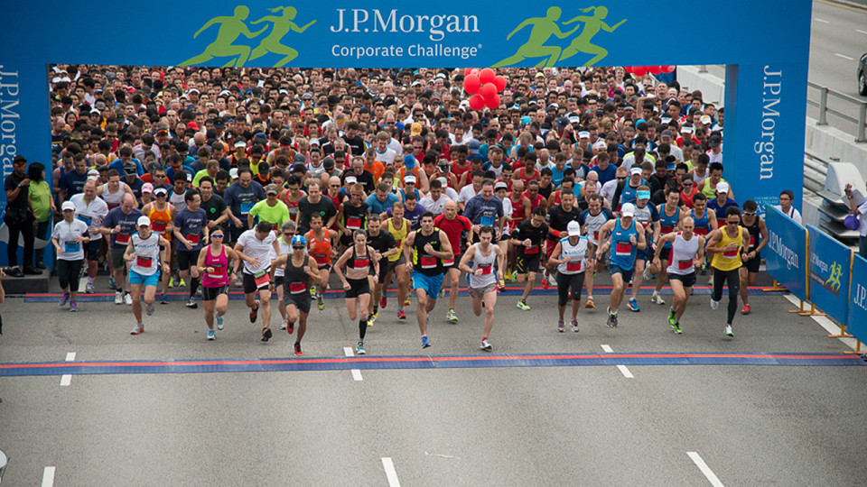 J.P. Morgan Corporate Challenge 2014 Attracts Record Crowd of 16,861 Entrants