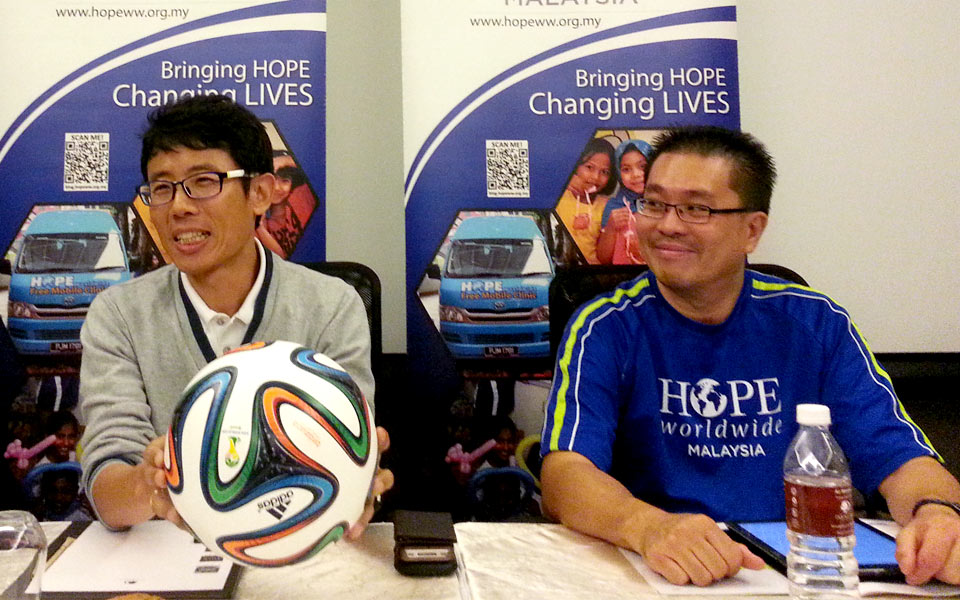 BOLATHON 2014: HOPE Worldwide Malaysia Kicks off FIFA-Inspired Charity Fun Run