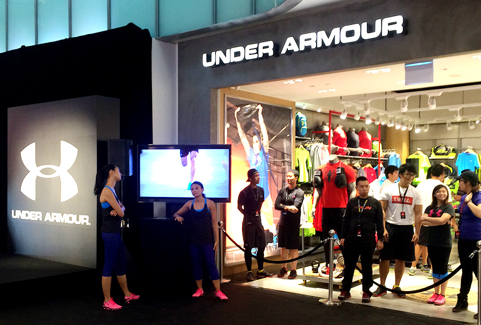  Under  Armour  s First Two Southeast Asia Retail Stores 