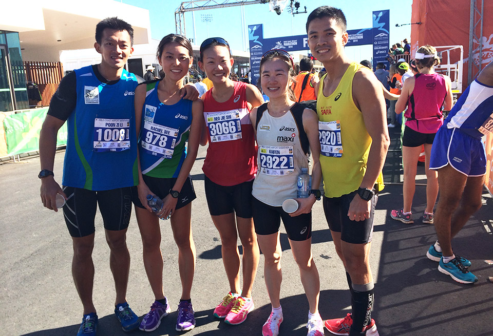 From left to right: Poon Zi Li, Rachel See, Neo Jie Shi, Ong Kaifen, Ning Wenlong