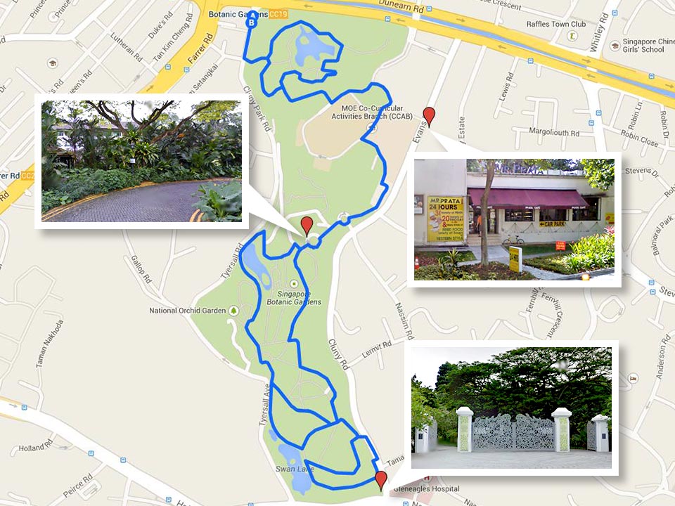 5 More Wonderful Places to Run and Eat in Singapore!
