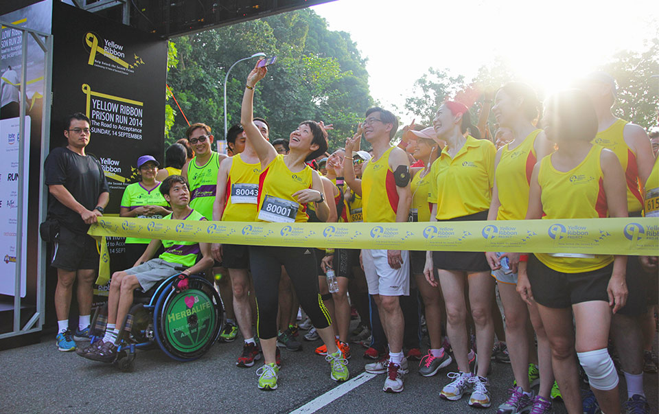 The Yellow Ribbon Prison Run 2014 Saw Runners Rallying Together to Support Acceptance of Ex-Offenders
