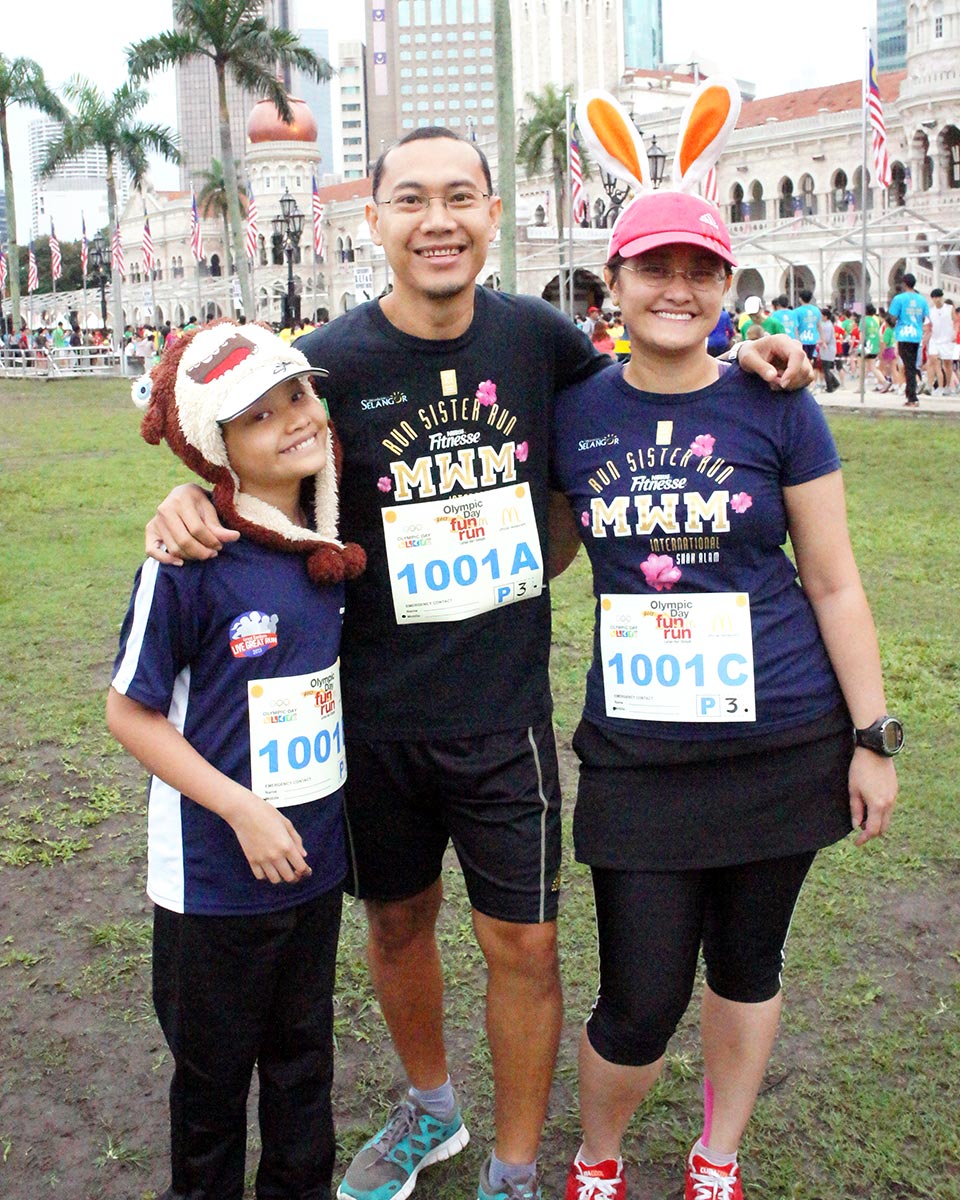 Lina: This Malaysian Running Mum Deserves A Multi-Tasking Medal!