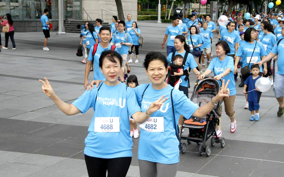 Gear Up for Family Fun with FairPrice Walks With U 2015