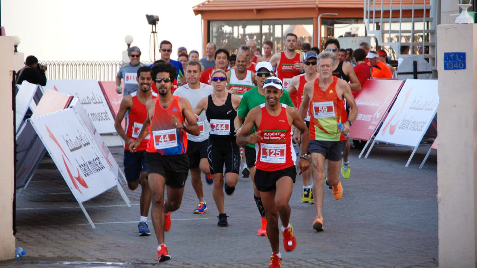 Beauty has an address in Oman at the Muscat Marathon 2015