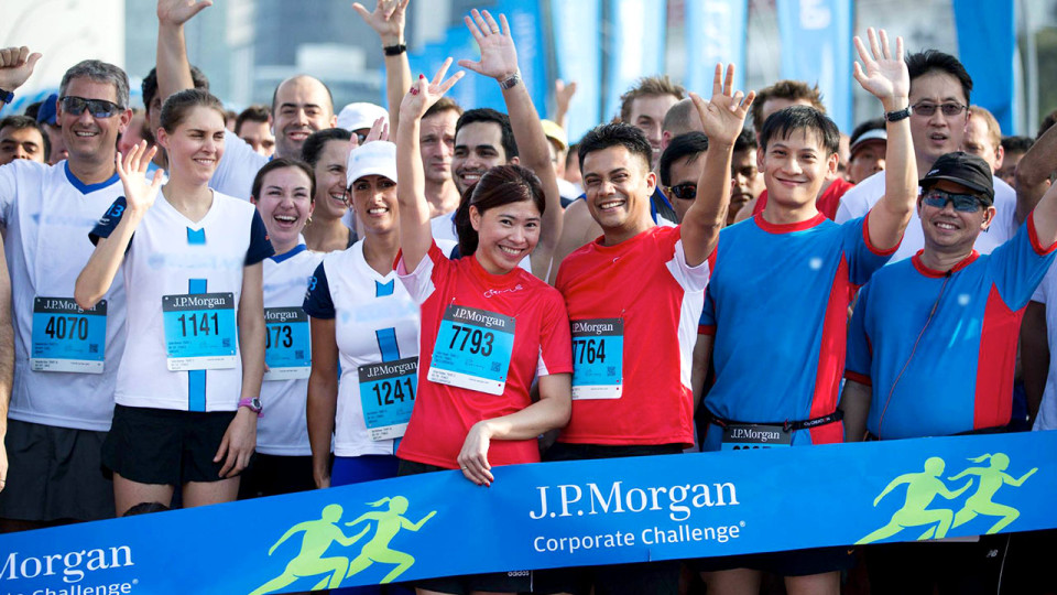 Round Up Your Work Buddies, The J.P. Morgan Corporate Challenge® Is Back!