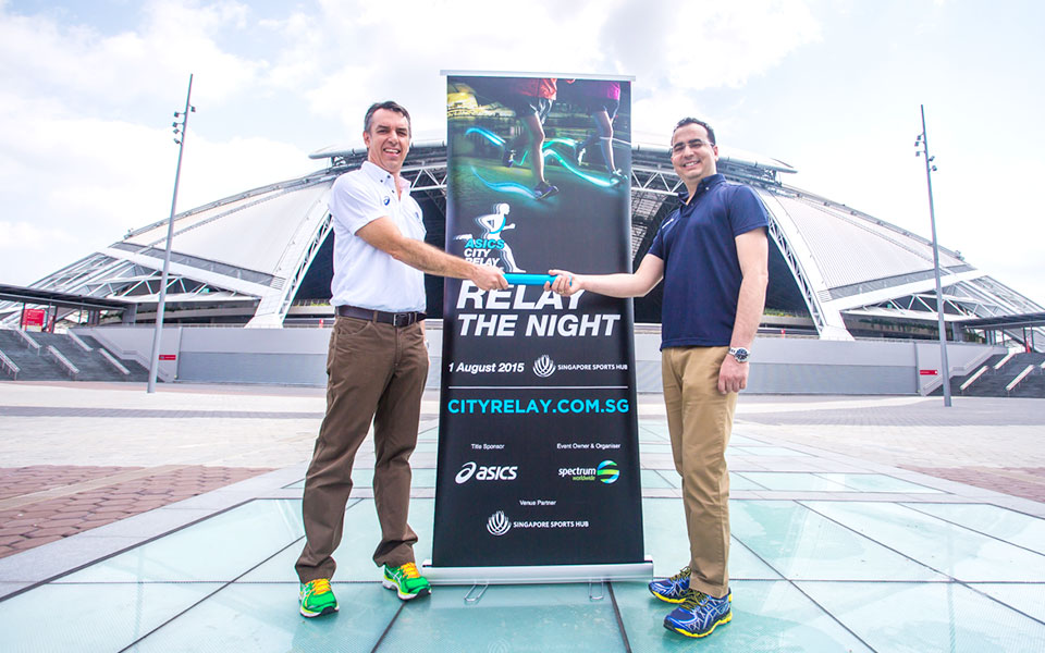 ASICS City Relay Race 2015: Singapore's 1st Night Marathon Relay