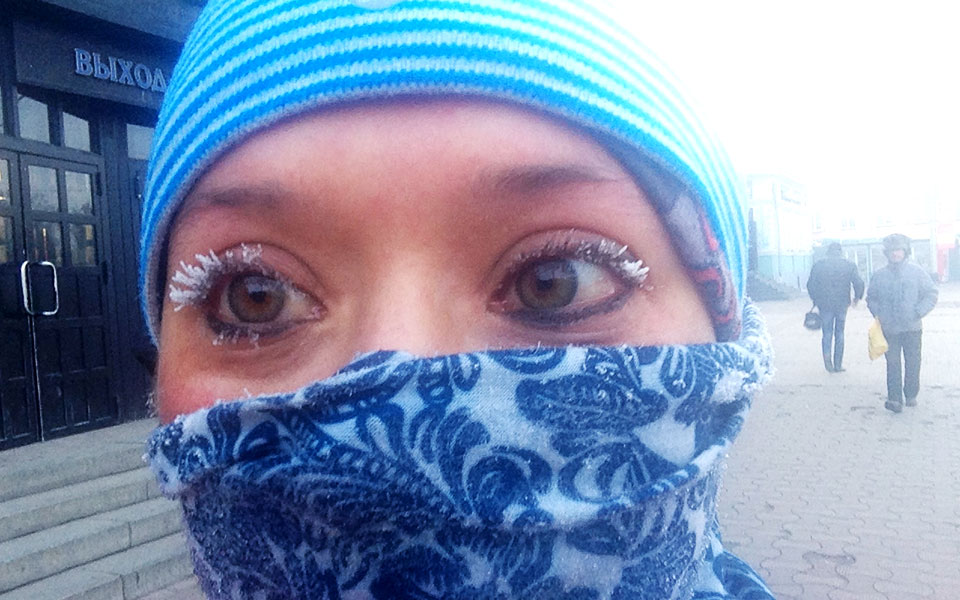 The Experience of Running in the Extreme Cold