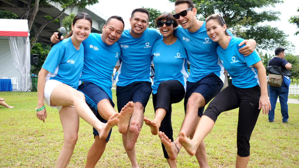 Go Bare Because You Care at Habitat for Humanity Singapore's Bare Your Sole 2015