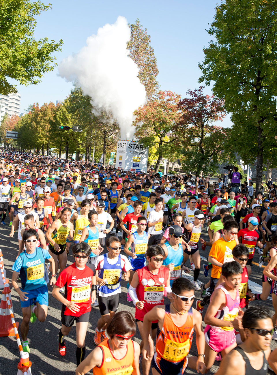 Osaka Marathon 2015: Which Colour Will You Run For?