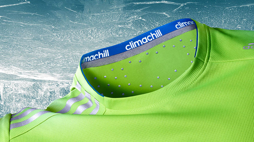 It's Cool—Really Cool—to Wear Adidas Climachill Athletic Shirts When Temperatures Skyrocket!