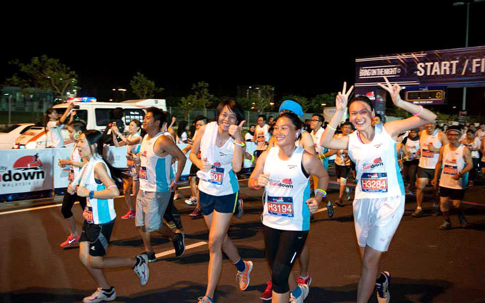 Johor's Biggest Night Run is Back! Educity Sundown Malaysia 2015