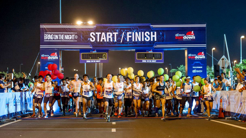 Johor's Biggest Night Run is Back! Educity Sundown Malaysia 2015
