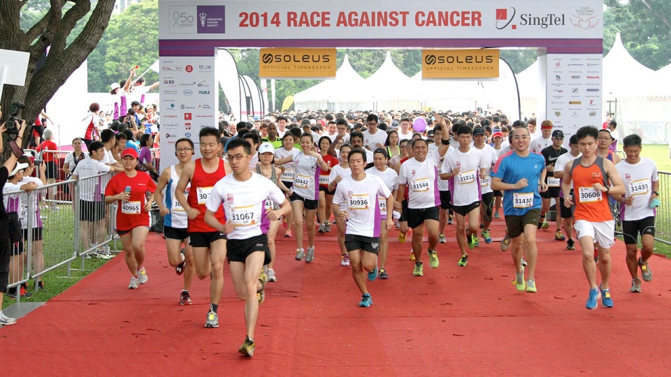 Race against Cancer with Singapore Cancer Society
