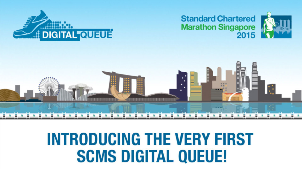 Standard Chartered Marathon Singapore 2015: First ever Digital Queue to Boost Interaction