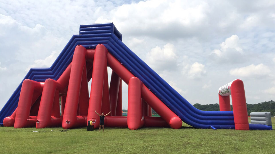 BOUNCEOFF! onto Asia’s Largest Inflatable Race in Singapore