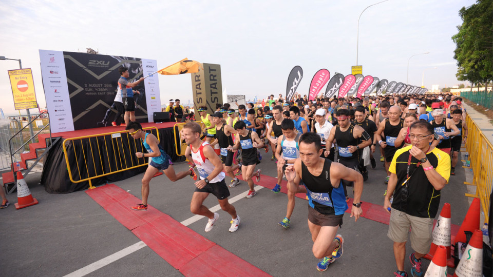 Competitive Runners Go for Personal Best at 2XU Compression Run