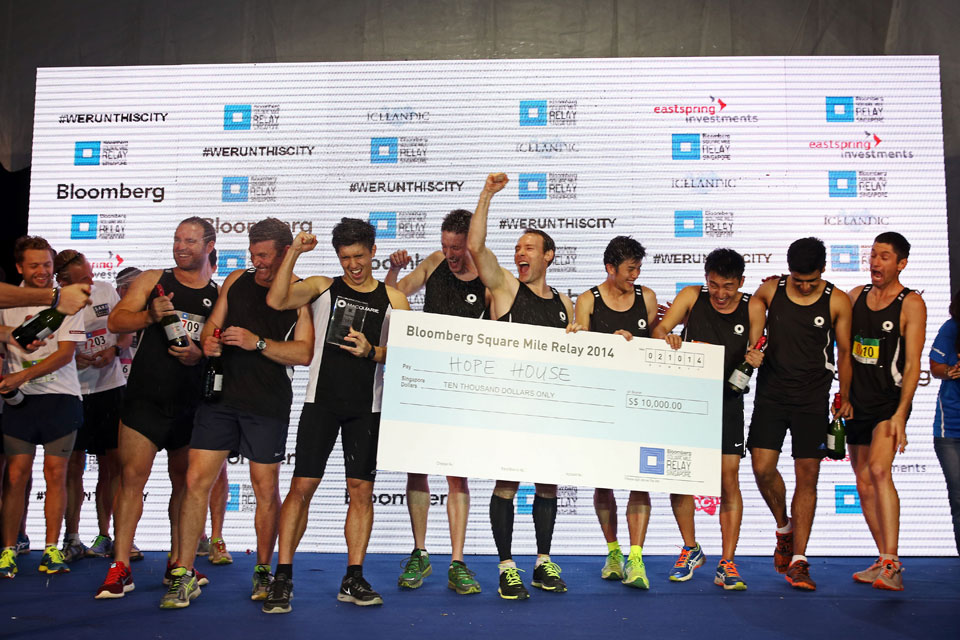 Bloomberg Square Mile Relay: Back in Singapore after 2014 Sell Out Event