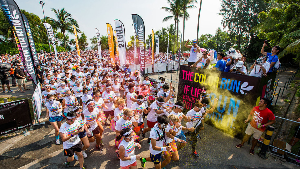 The Color Run™ Singapore: Bright Colours and Grins at The Happiest 5K on the Planet
