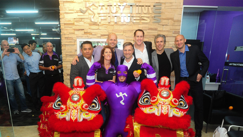 Anytime Fitness Celebrate its 3,000th Gym Worldwide in Singapore