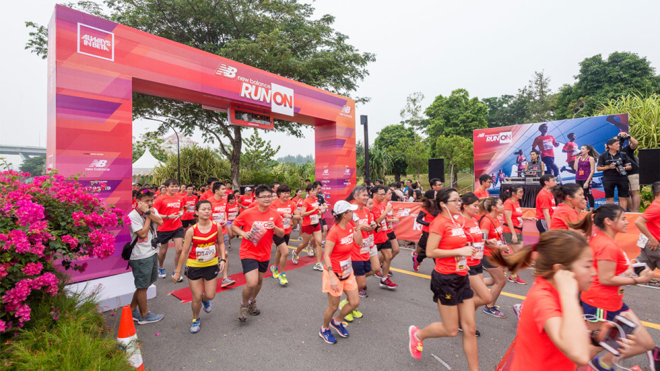 Inaugural New Balance Run On Singapore 2015: More Than 4,000 Strong