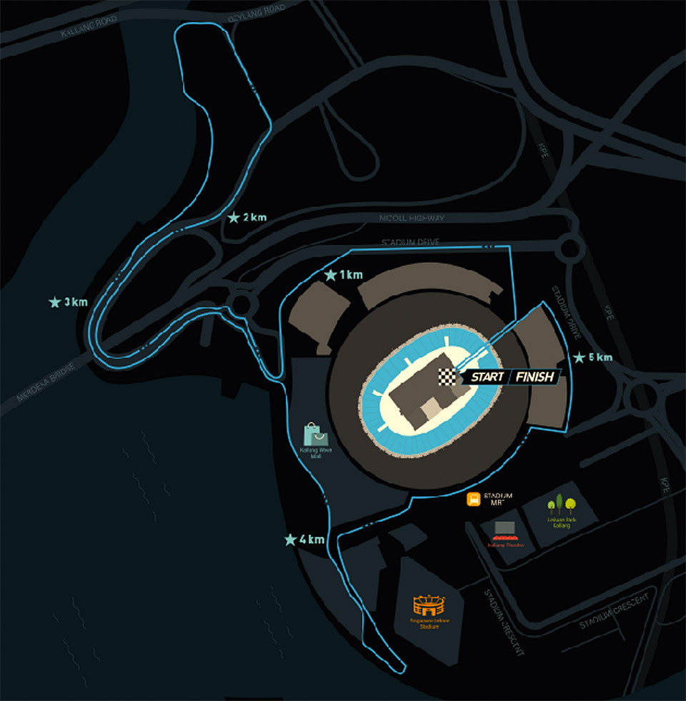 ASICS City Relay Singapore 2016