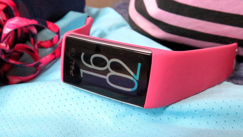 Be Pretty and Powerful in Pink Wearing a Polar A360 Fitness Tracker