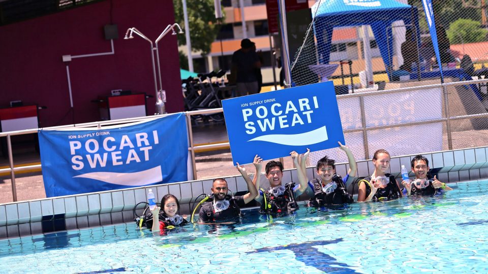 POCARI SWEAT Kicks Off Upcoming Run with Lunar Dive Clinic