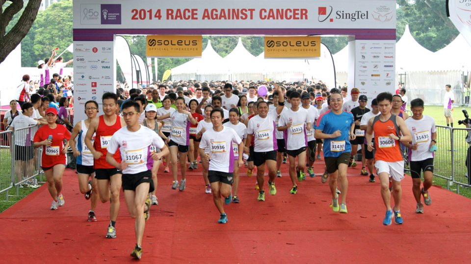 Will You Join Marcus at the Singtel-Singapore Cancer Society Race Against Cancer 2016?