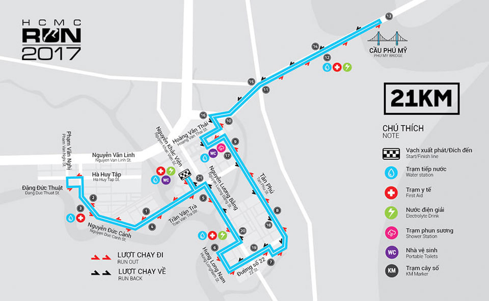 hcmc-run-2017-21km-race-route