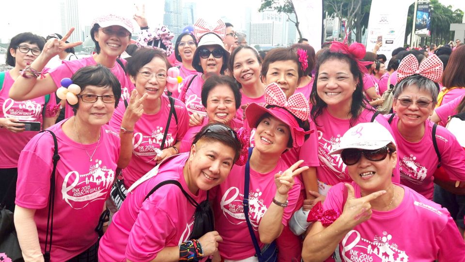 Colour Yourself Supportive at the Pink Ribbon Walk, Singapore Style!