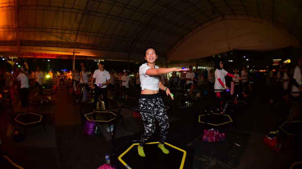 Singapore Sets Guinness World Records for Most People on Trampolines