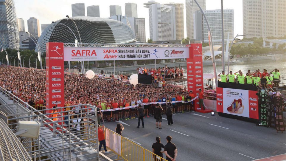 SAFRA Singapore Bay Run & Army Half Marathon 2017 Results