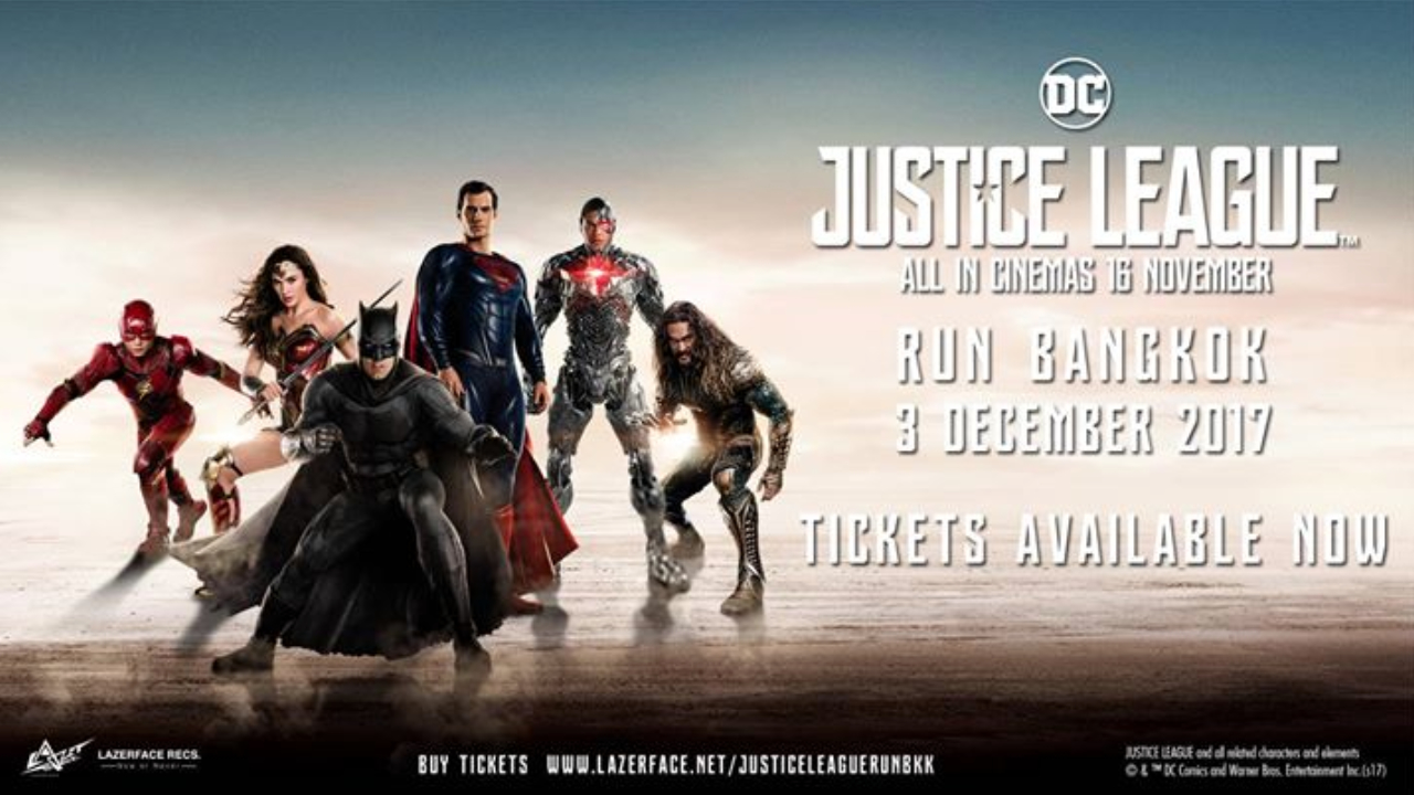 Jla Running Justice League Run Bangkok 2017 | RunSociety – Asia's Leading Online ...