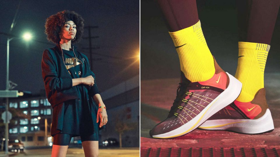 Nike Has Released Their Metallic Sheen Sportswear Range And The EXP-X14 Sneaker