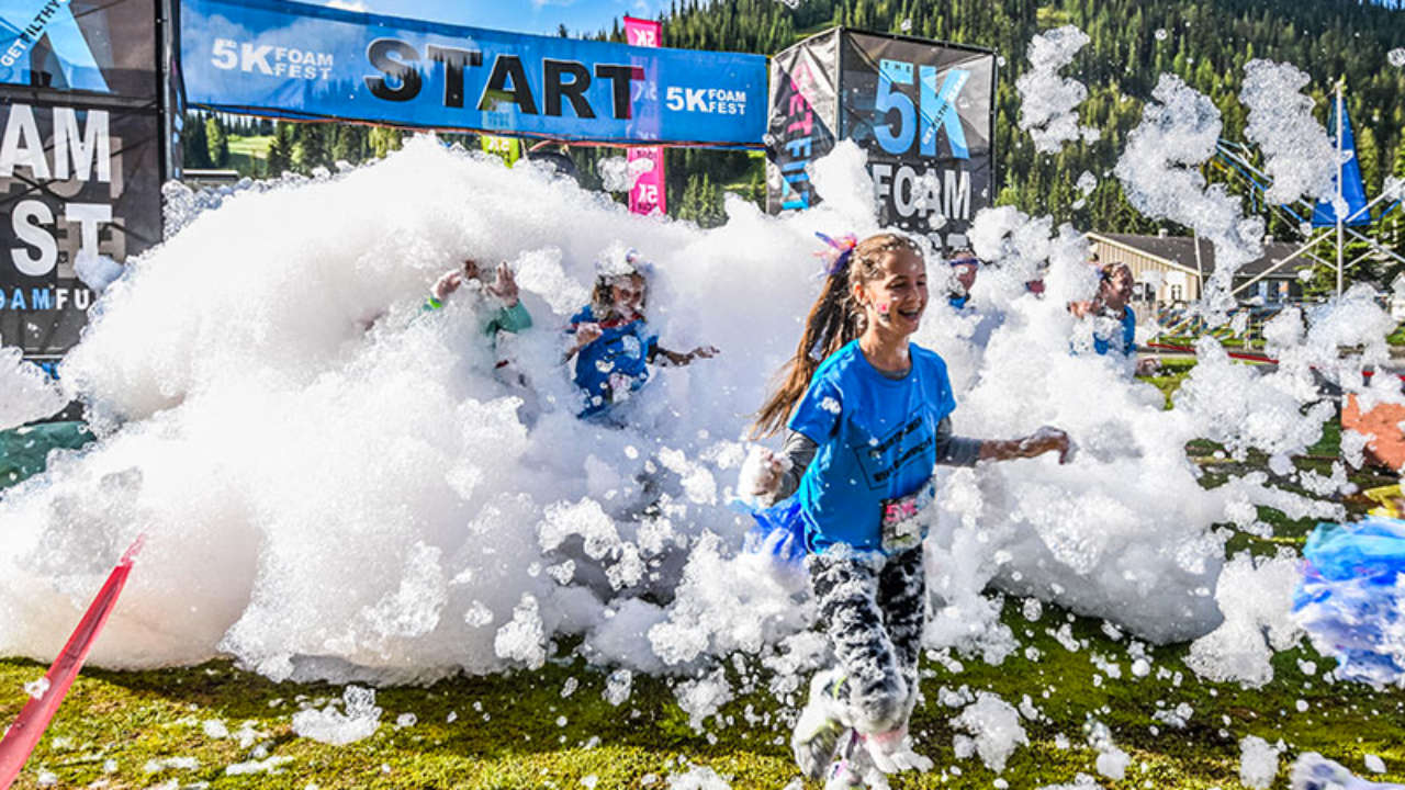 The 5K Foam Fest Brisbane RunSociety Asia's Leading Online Running